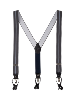 Hackett London Combi Braces - view 2, Grey