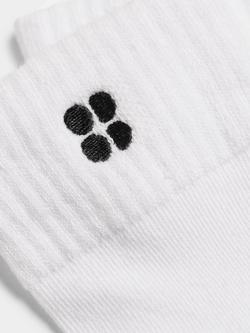 Sweaty Betty Essentials Mini Crew Socks, Pack of 3 - view 2, White