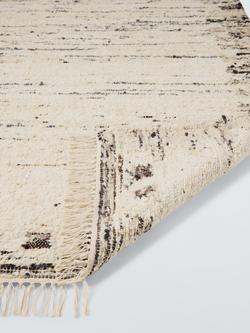 John Lewis Alder Border Wool Rich Rug, Natural - view 2, Natural