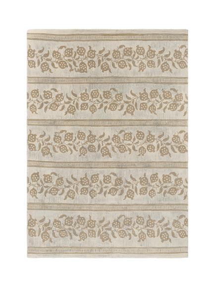 Sanderson Anaar Pure Wool Rug, Flax