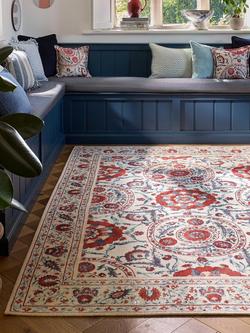 Sanderson Anthos Traditional Rug, Red - view 2, Red