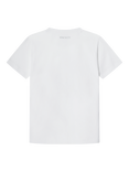 Hackett London Kids' Classic Fit Rally Flag T-Shirt, Off White