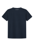 Hackett London Kids' Classic Fit Club House T-Shirt, Navy