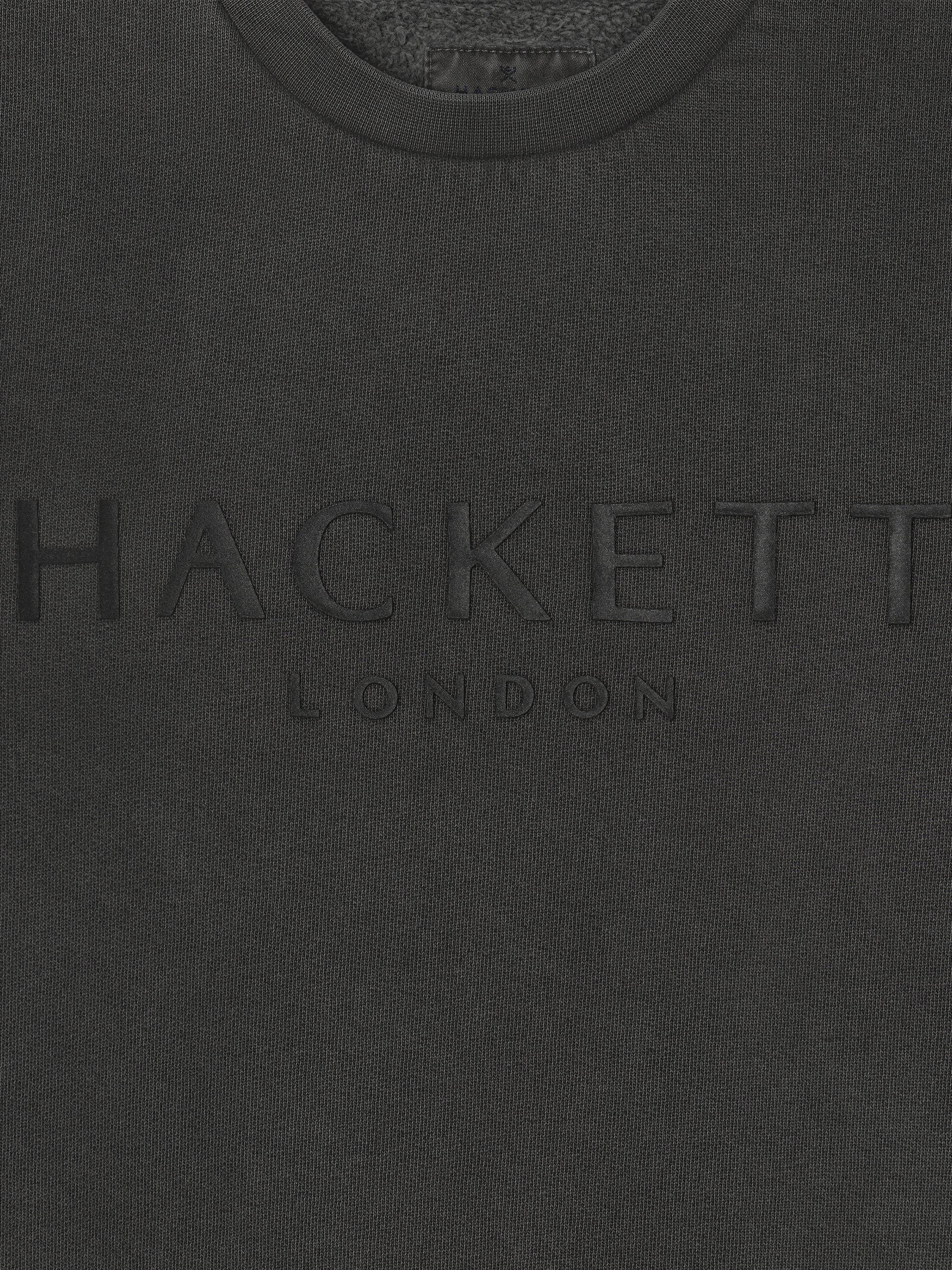 Product image 3 of 4, which shows Hackett London Kids' Branded Crew-Neck Sweatshirt, Midnight Blue, 15 years