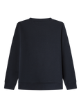 Hackett London Kids' Rally Crew Neck Sweatshirt, Midnight Blue