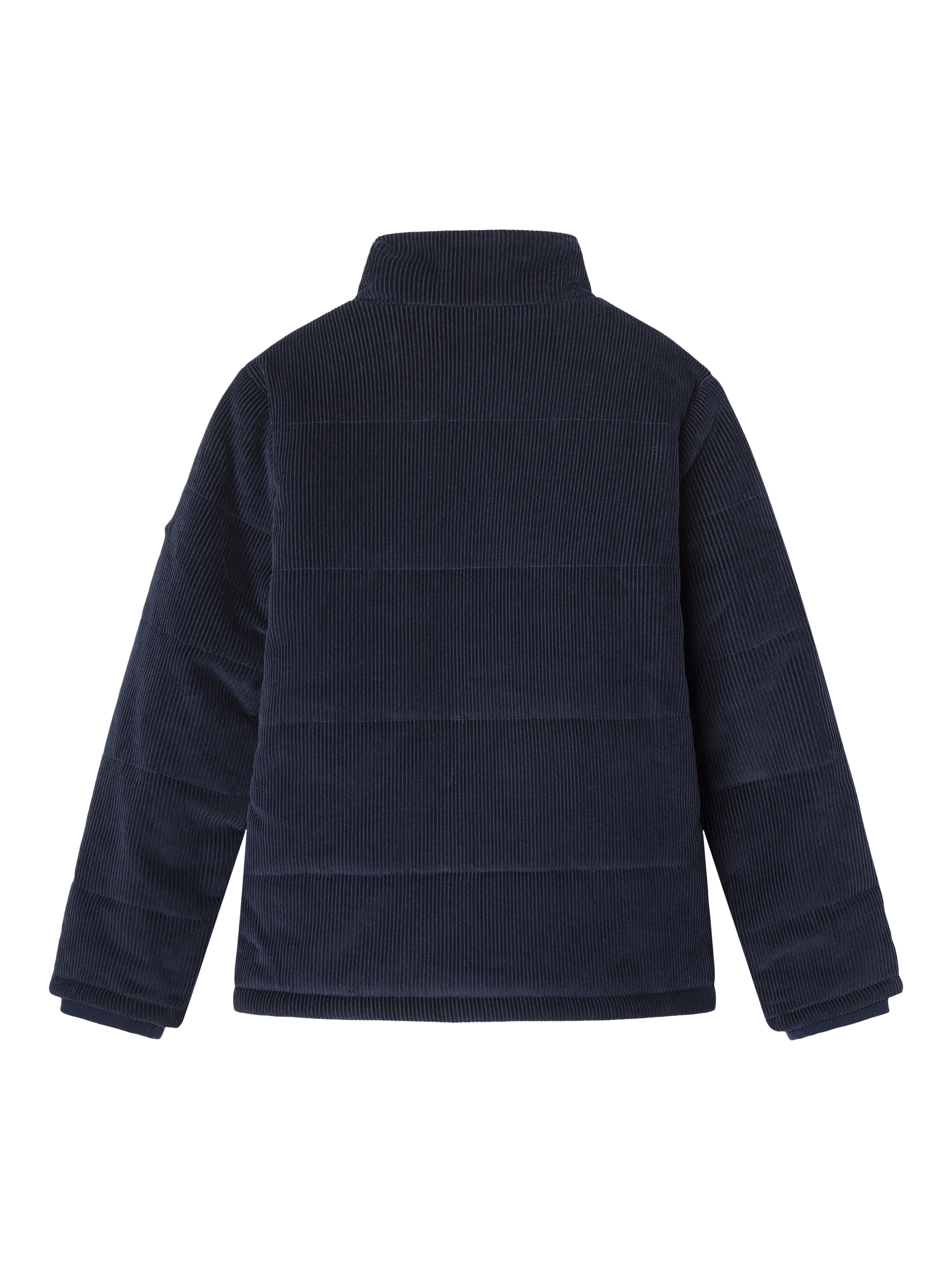 Hackett London Kids' Fleece Lined Corduroy Puffer Jacket, Midnight