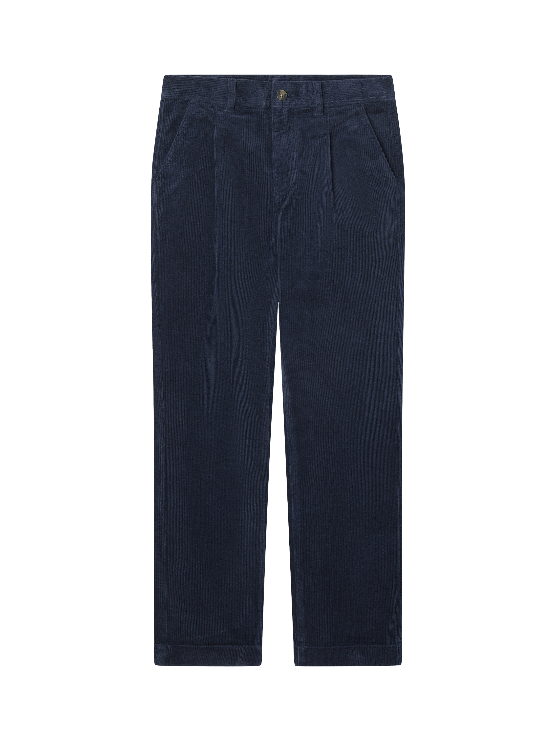 Product image 1 of 4, which shows Hackett London Kids' Cotton Blend Regular Trousers, Midnight Blue, 15 years