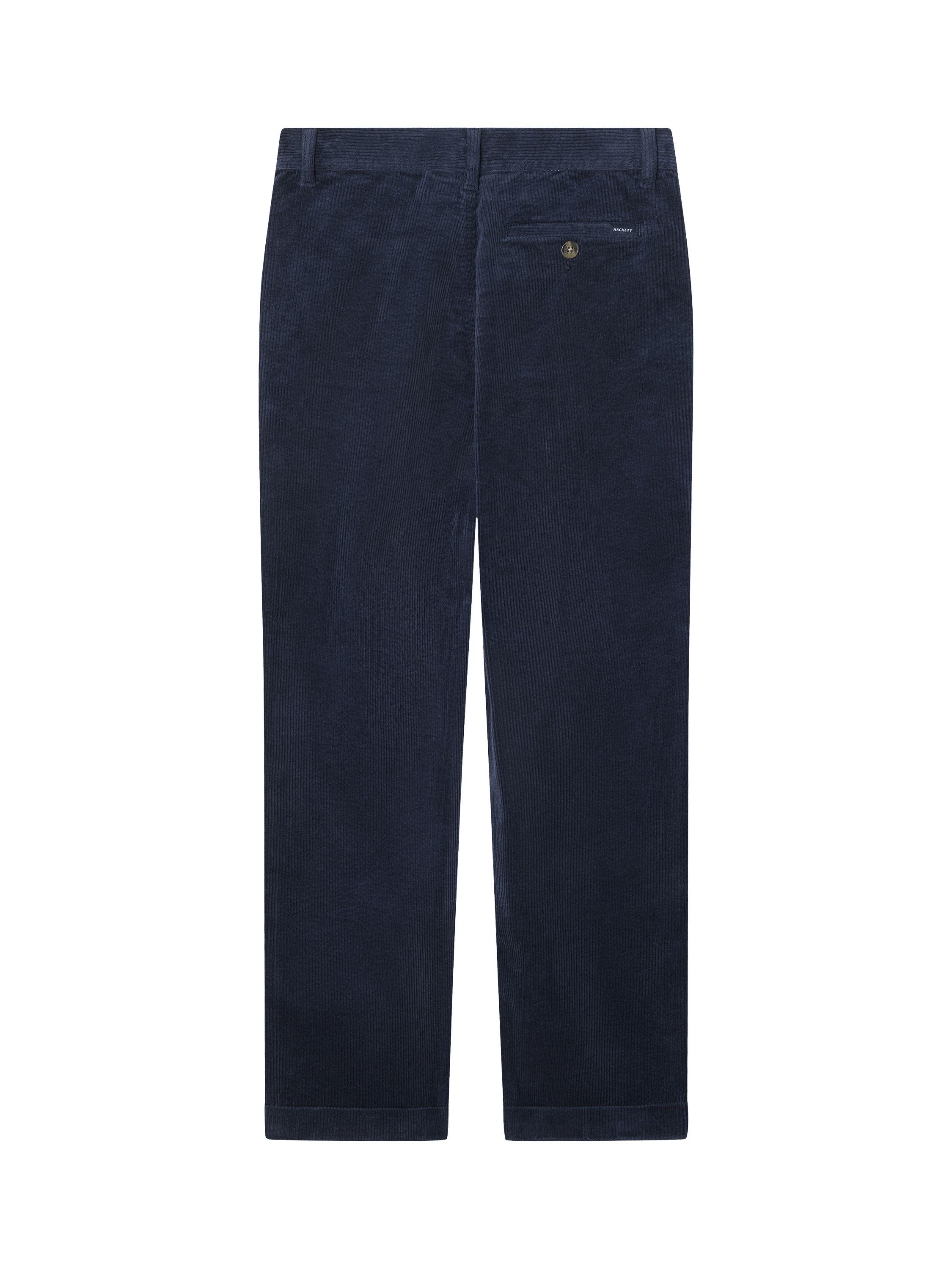 Product image 2 of 4, which shows Hackett London Kids' Cotton Blend Regular Trousers, Midnight Blue, 15 years