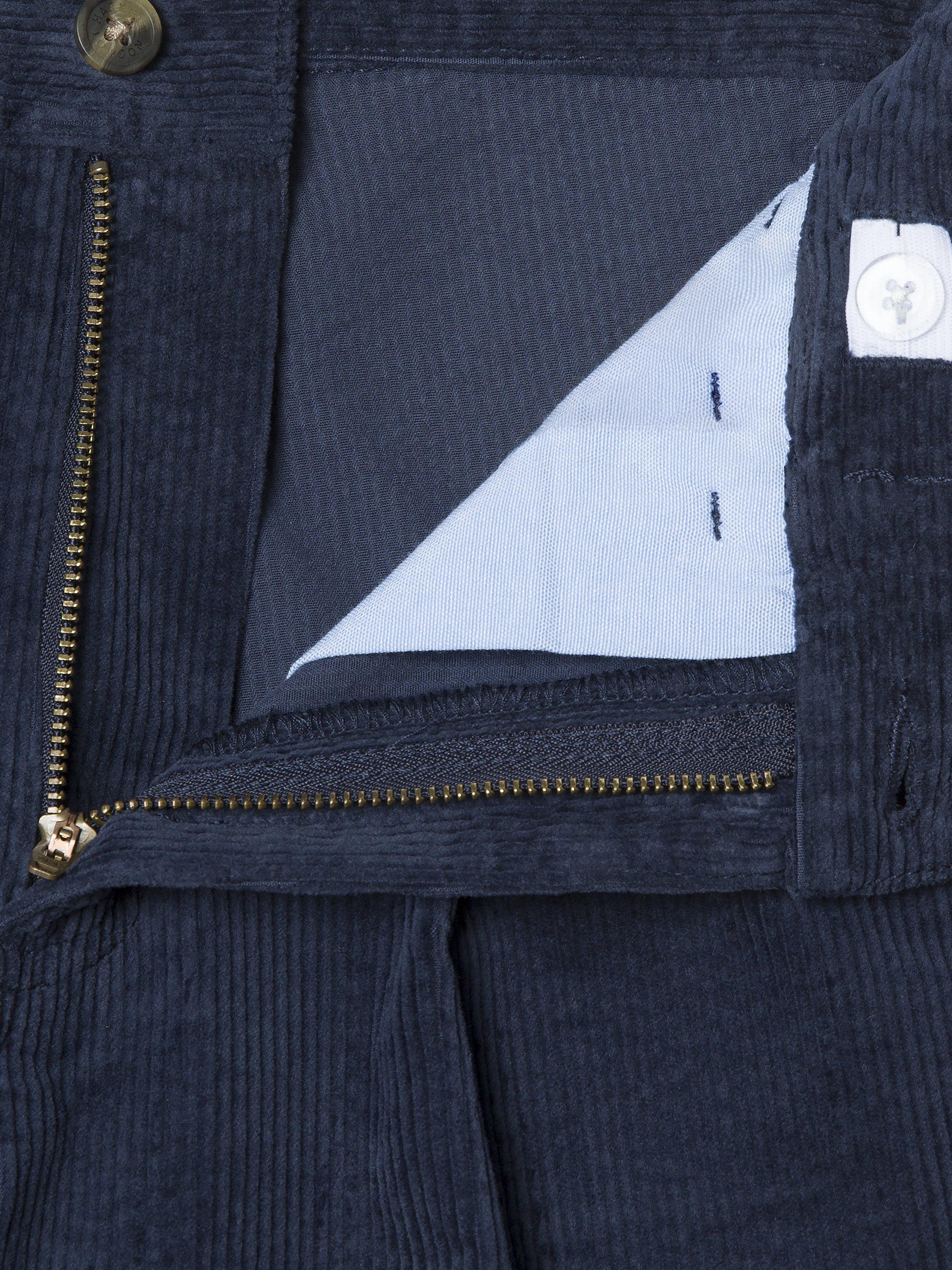 Product image 3 of 4, which shows Hackett London Kids' Cotton Blend Regular Trousers, Midnight Blue, 15 years