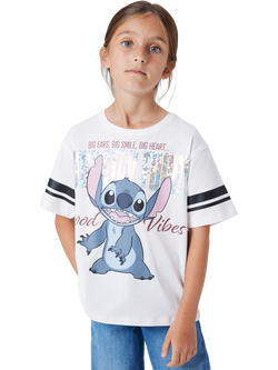 Name IT Kids' Lilo & Stitch T-Shirt, Cloud Dancer - view 2, Cloud Dancer