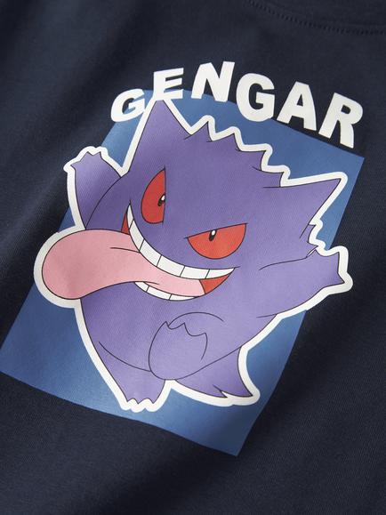 Name IT Kids' Pokémon T-Shirt, Navy - view 2, Navy