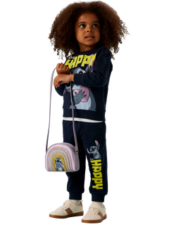 Name IT Kids' Lilo & Stitch Sweatshirt, Navy, Navy