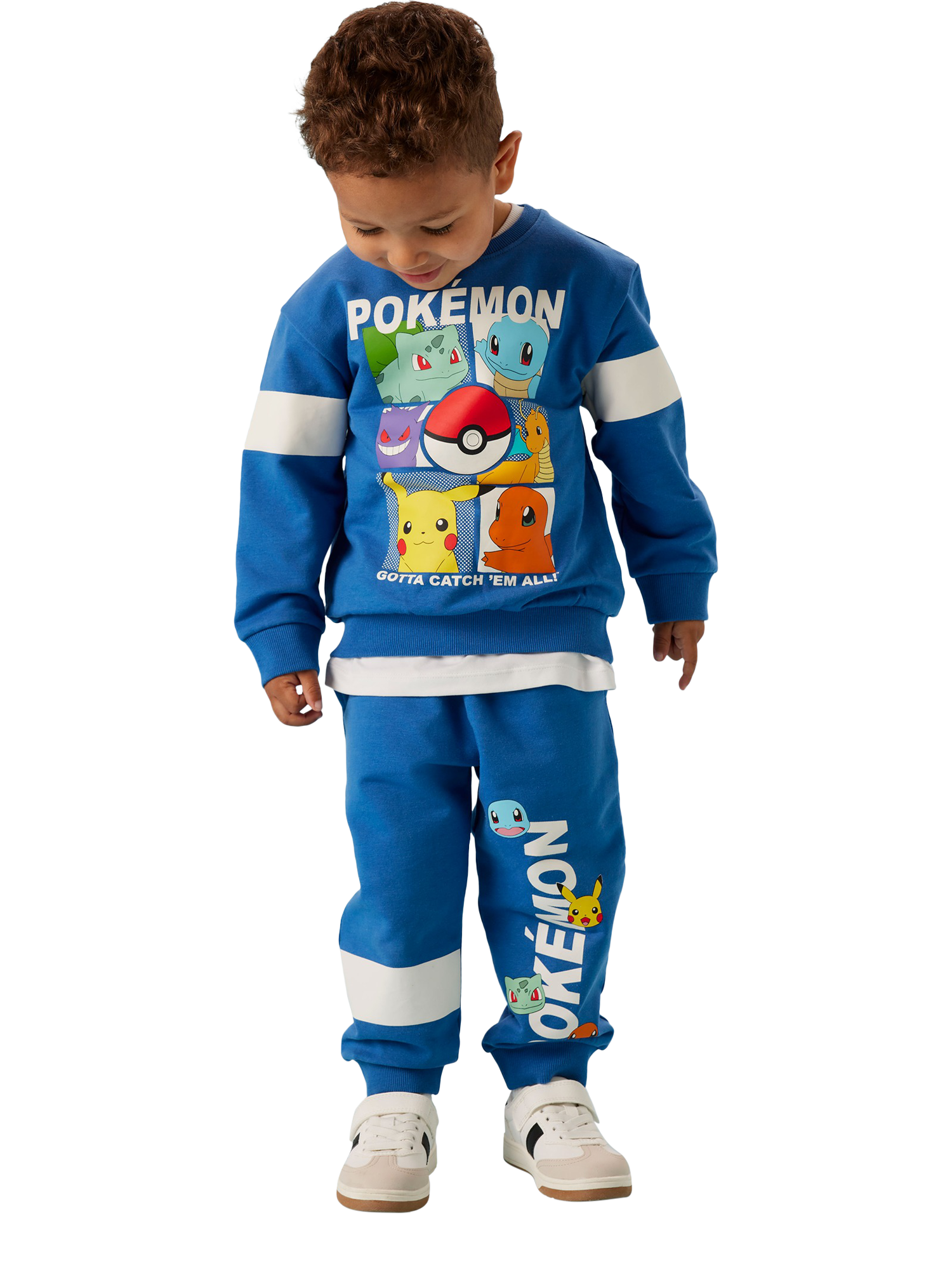 Product image 2 of 5, which shows NAME IT Kids' Pokemon Jogging Bottoms, Delft, 18-24 months