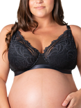 Hotmilk Warrior Plunge 2.0 Nursing Bra, Black