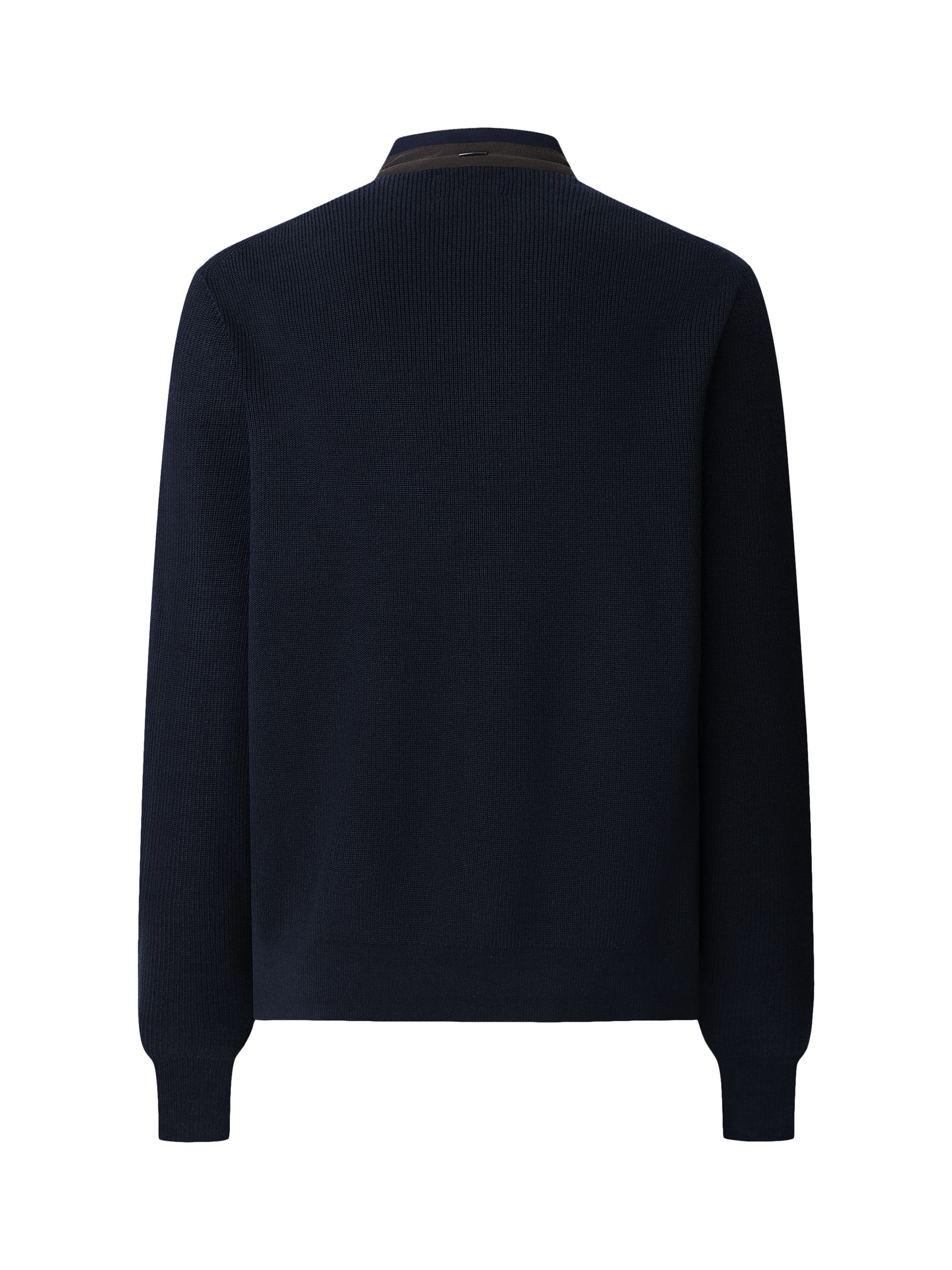 Product image 6 of 6, which shows Hackett London Lightweight Hybrid Jacket, Midnight Blue, XXXL