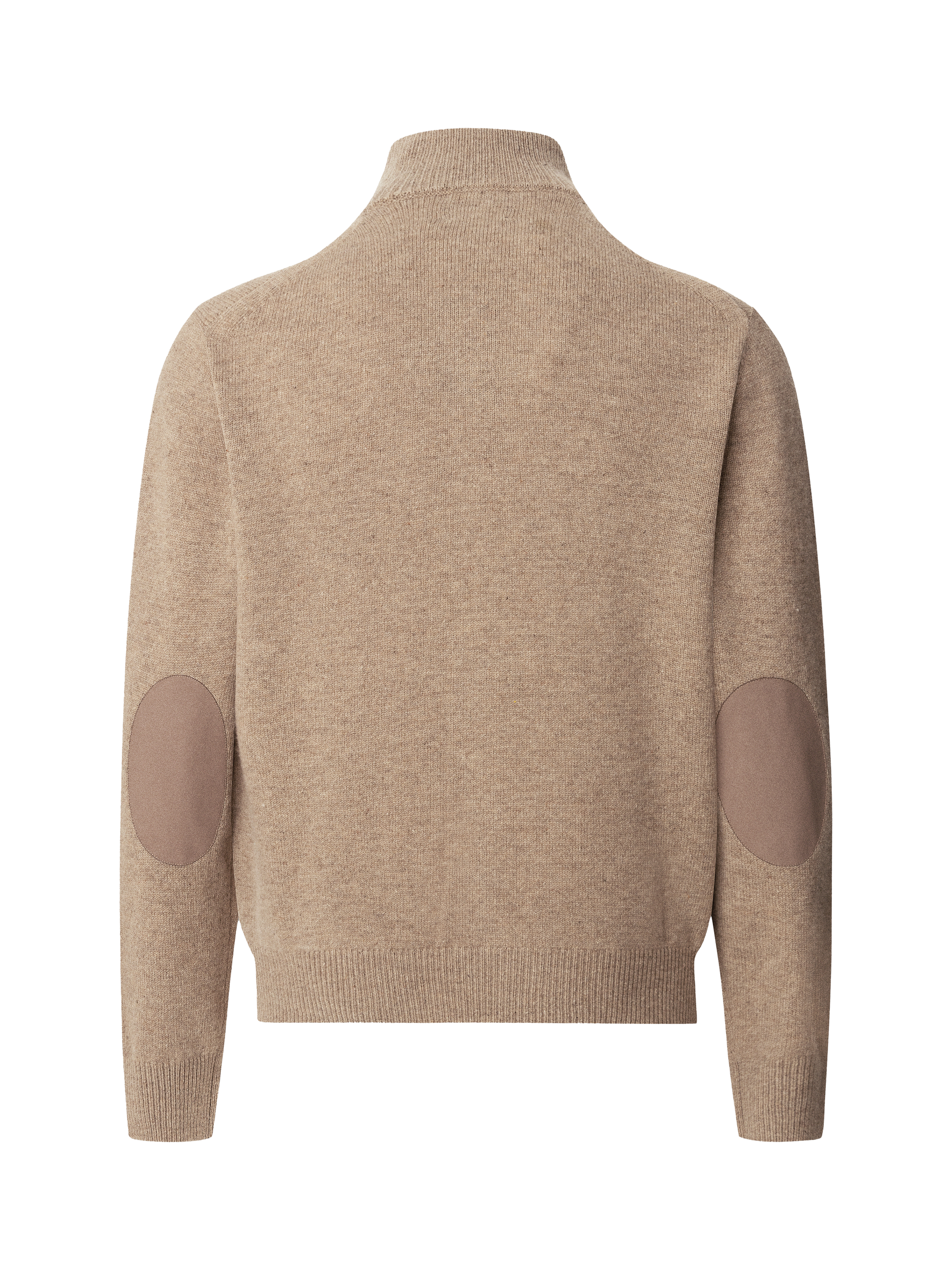 Product image 2 of 7, which shows Hackett London Lambswool Full-Zip Cardigan, Malt Beige, XXXL