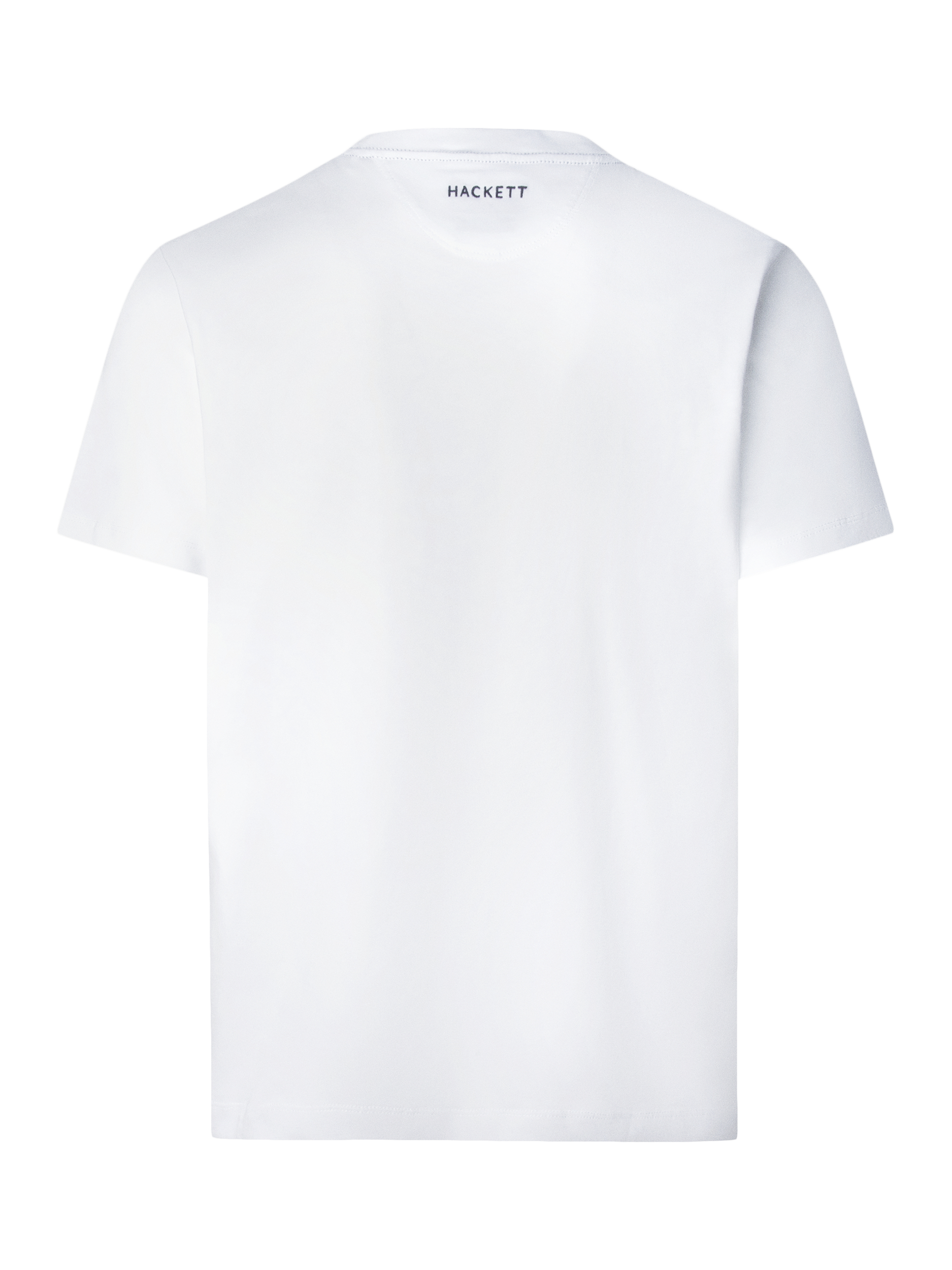 Product image 2 of 5, which shows Hackett London Crew Neck Short Sleeve T-Shirt, Optic White, XXL