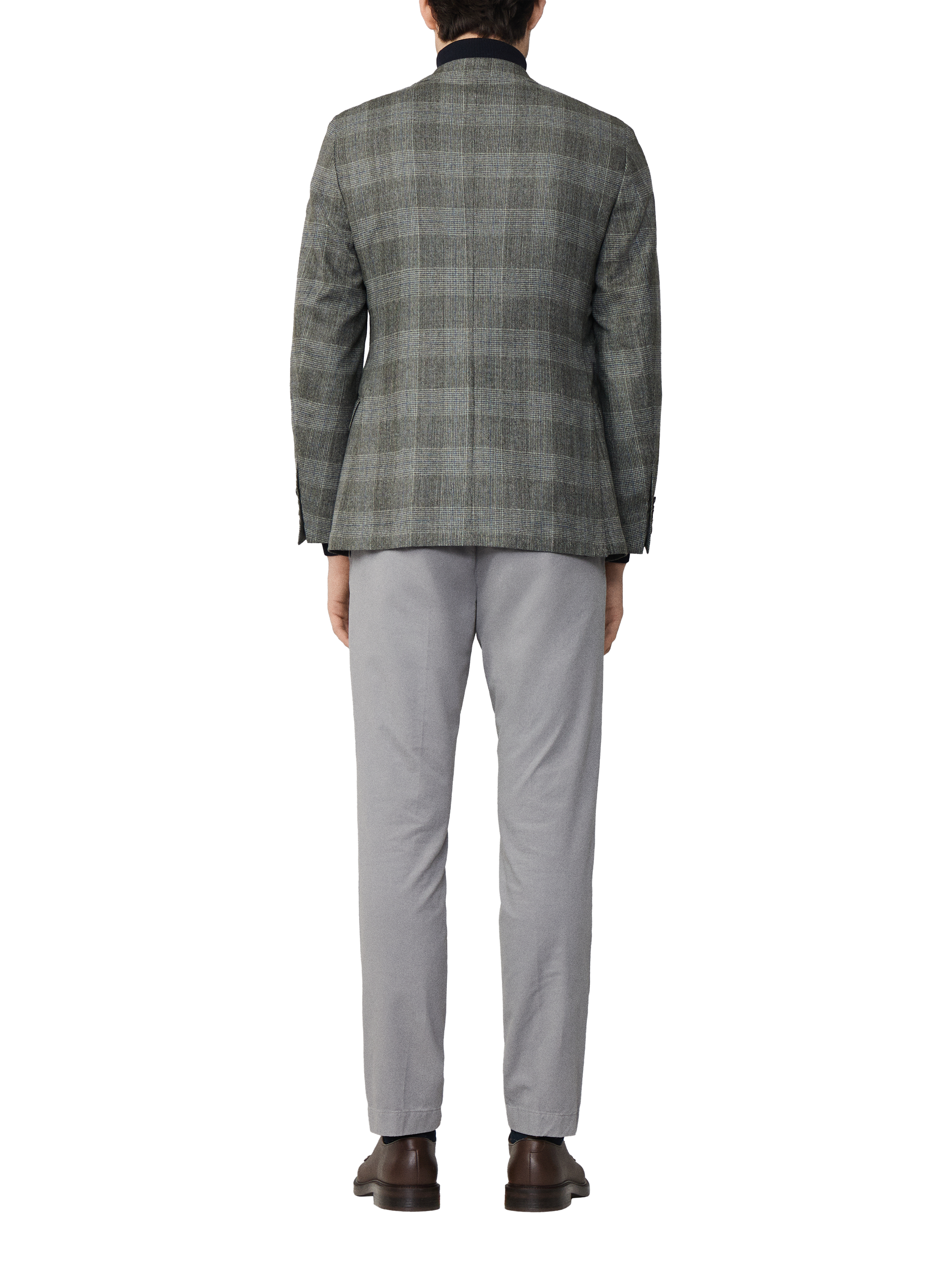 Product image 3 of 6, which shows Hackett London Cotton Blazer, Cargo Green, 36