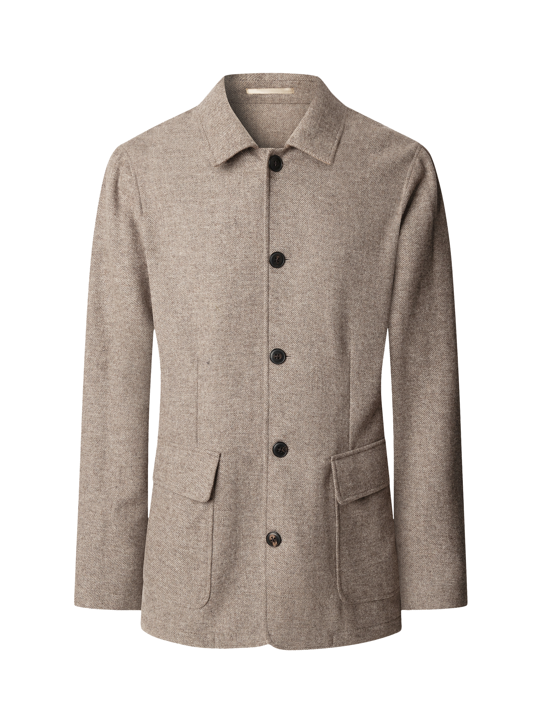 Product image 4 of 7, which shows Hackett London Wool Blend Teba Blazer, Malt Beige, 48