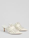 L.K.Bennett Atty Leather Stiletto Heel Open Court Shoes