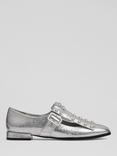 L.K.Bennett Zig Leather Flat Fringed Loafer