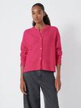 HUSH Wool Blend Long Sleeve Crew Neck Cardigan