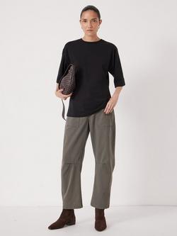 HUSH Zip Back T-Shirt, Black