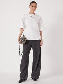 HUSH Zip Back T-Shirt, White