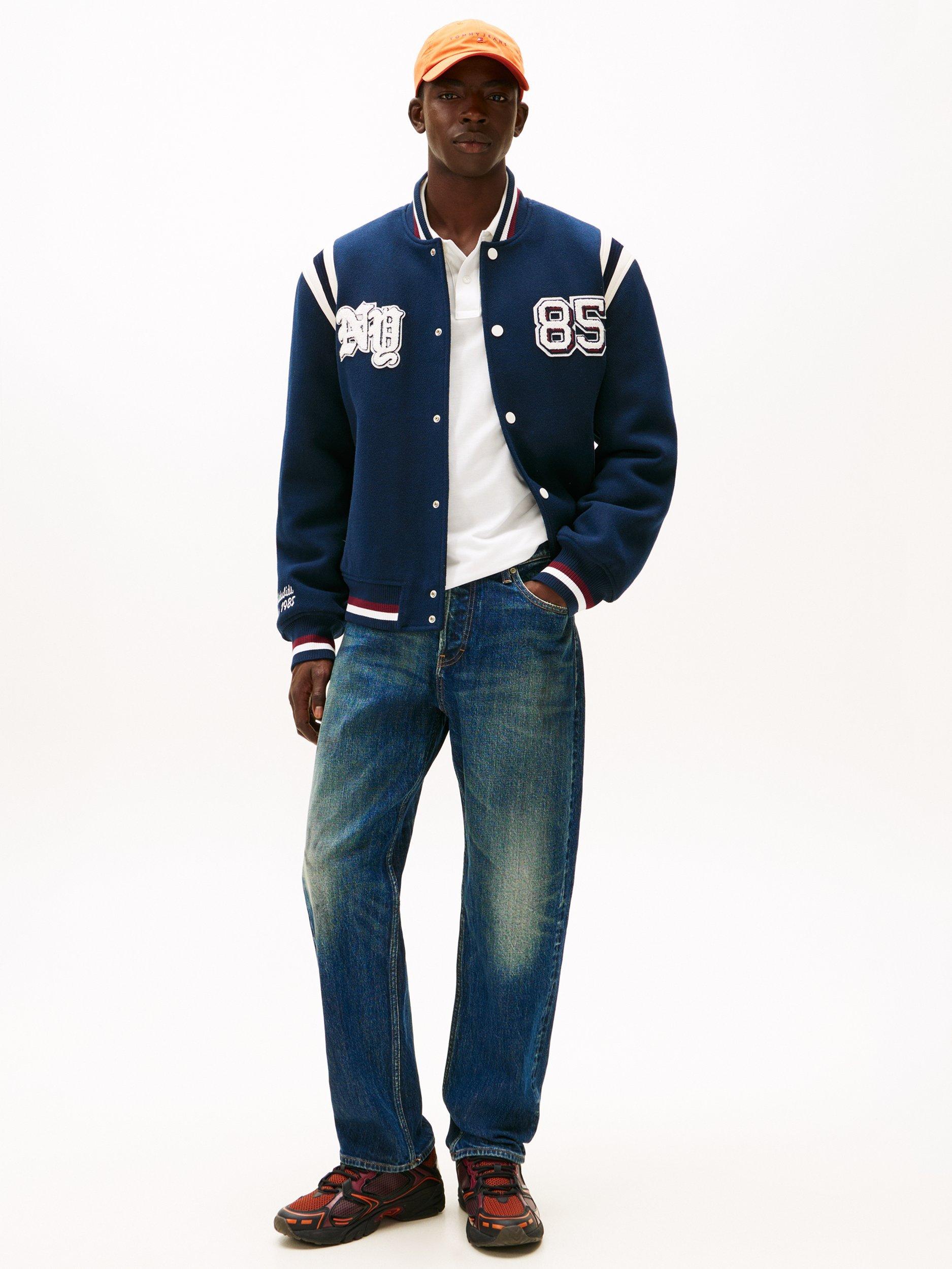 Product image 1 of 5, which shows Tommy Hilfiger Sonny Mid Rise Tapered Jeans, Denim Dark, W32/L34