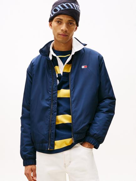 Tommy Jeans Water Repellent Relaxed Padded Jacket, Dark Night Navy