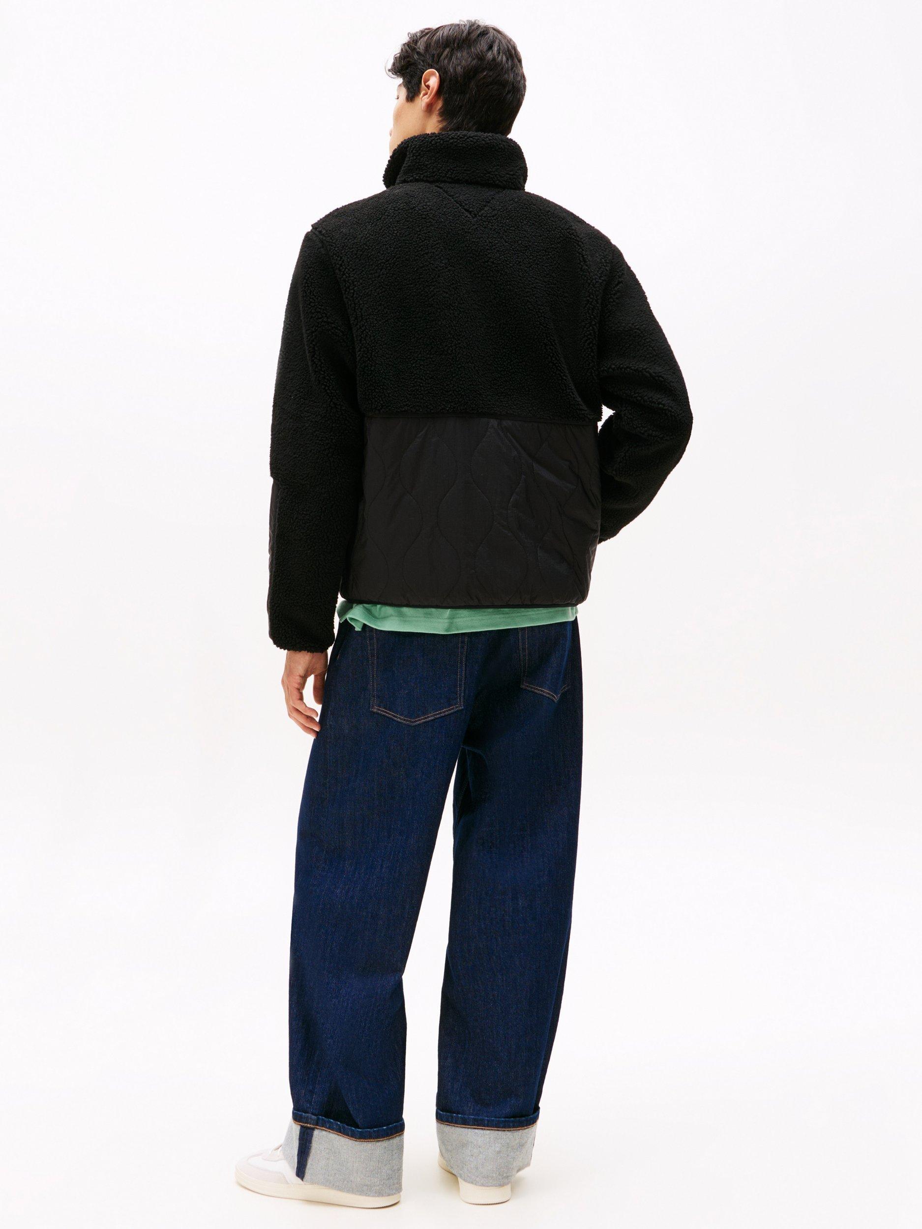 Product image 3 of 5, which shows Tommy Hilfiger Tommy Jeans Essential Quilted Jacket, Black, XS