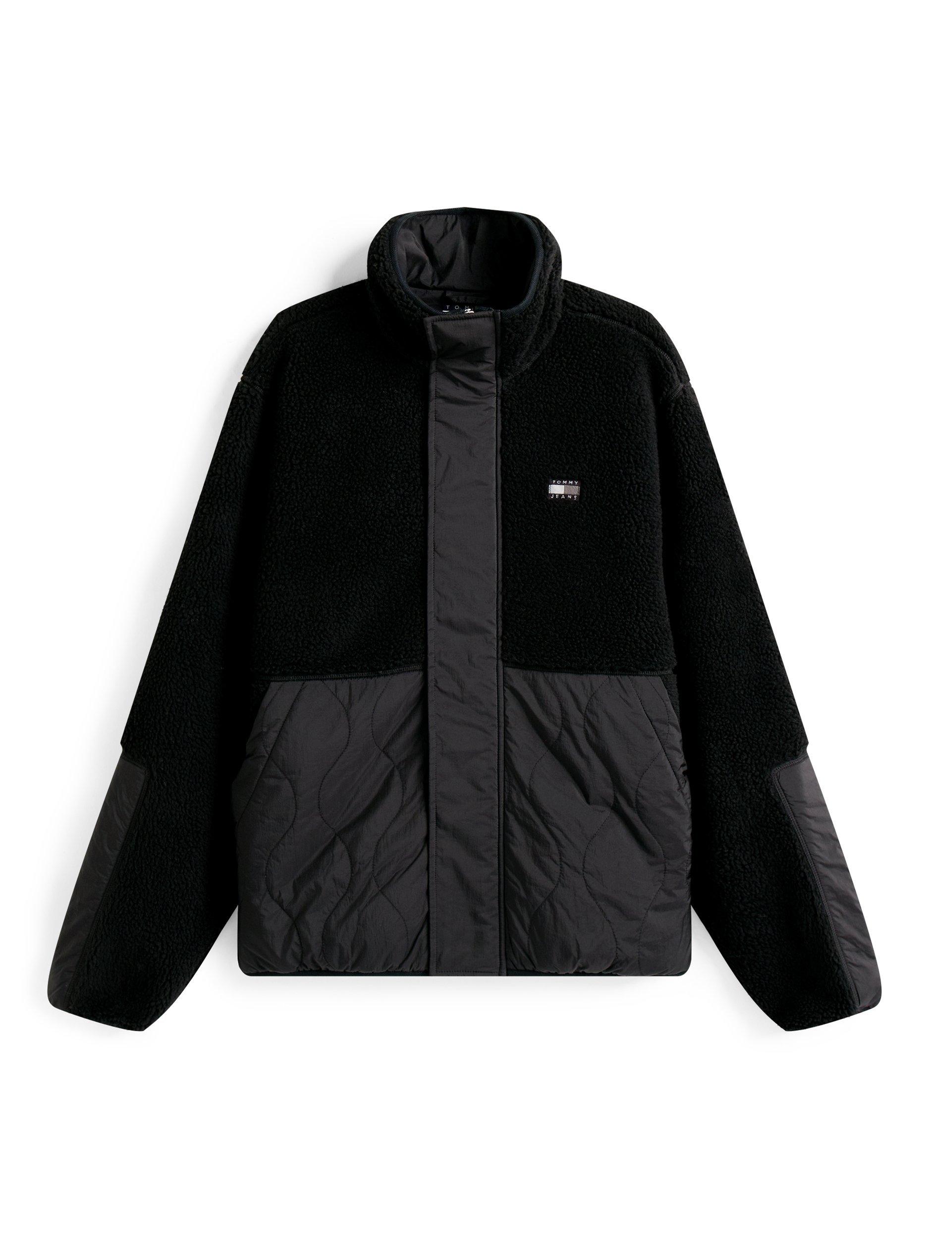 Product image 5 of 5, which shows Tommy Hilfiger Tommy Jeans Essential Quilted Jacket, Black, XS