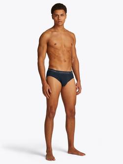 Tommy HIlfiger Stretch Cotton Waistband Briefs, Pack of 3, Black/Multi - view 2, Black/Multi