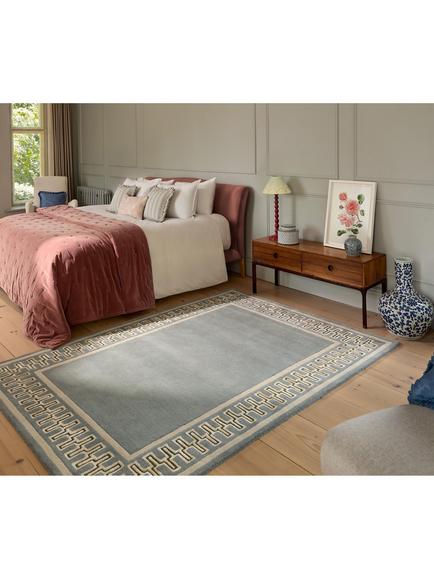 Sanderson Linnean Pure Wool Rug, Porcelain - view 2, Porcelain