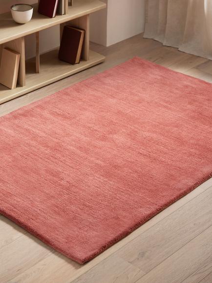 John Lewis Wellington Hand Loomed Pure Wool Rug - view 2, Clay