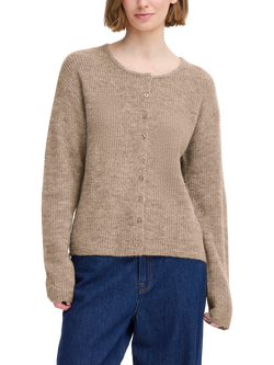 ICHI Ihkamara Wool Blend Cardigan, Fungi, Fungi
