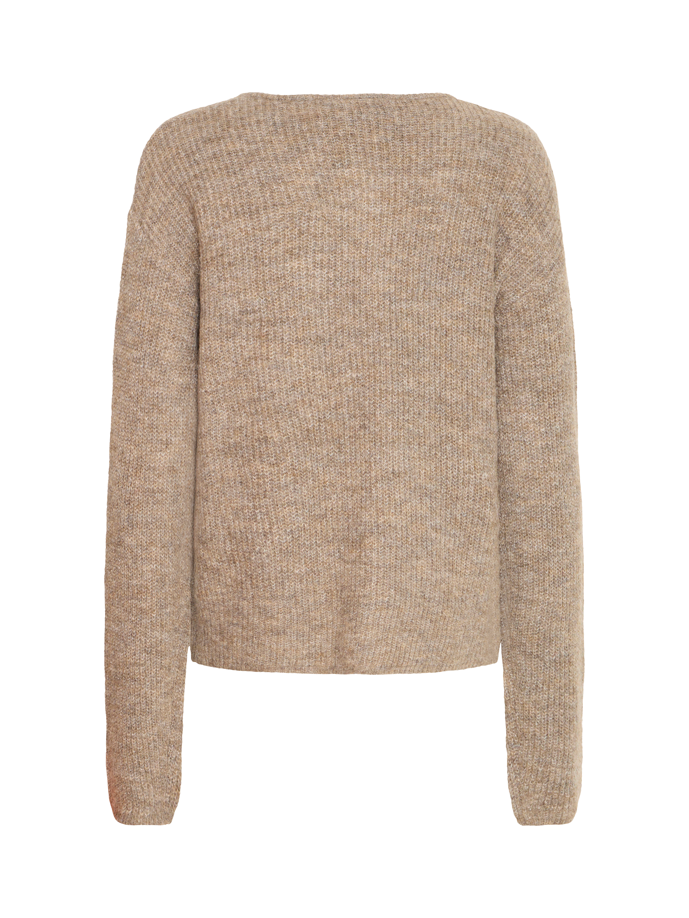 Product image 6 of 7, which shows ICHI Ihkamara Wool Blend Cardigan, Fungi, XS