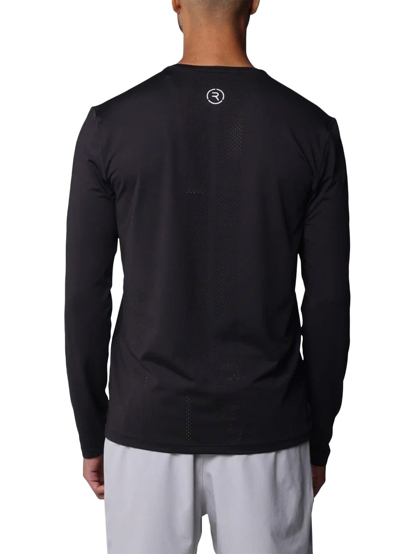 Product image 2 of 6, which shows REFLO Jurua Long Sleeve Performance Top, Black, XS