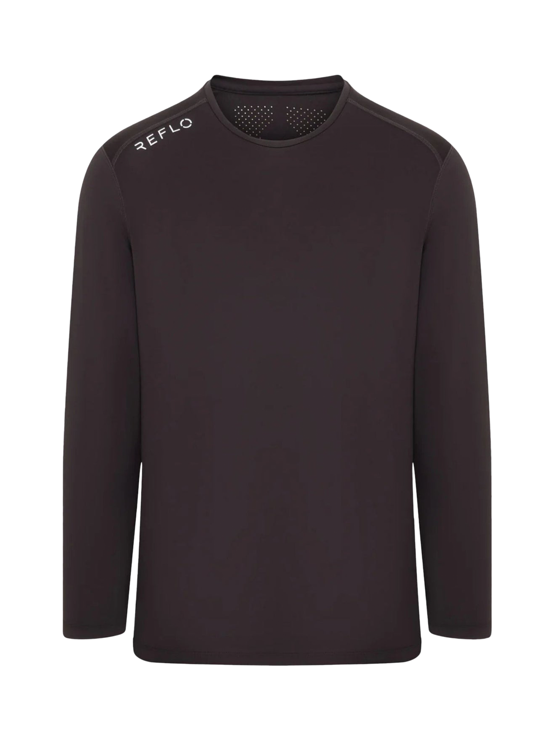 Product image 3 of 6, which shows REFLO Jurua Long Sleeve Performance Top, Black, XS