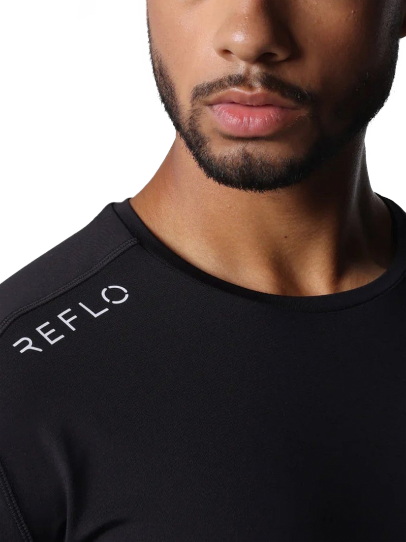 Product image 5 of 6, which shows REFLO Jurua Long Sleeve Performance Top, Black, XS