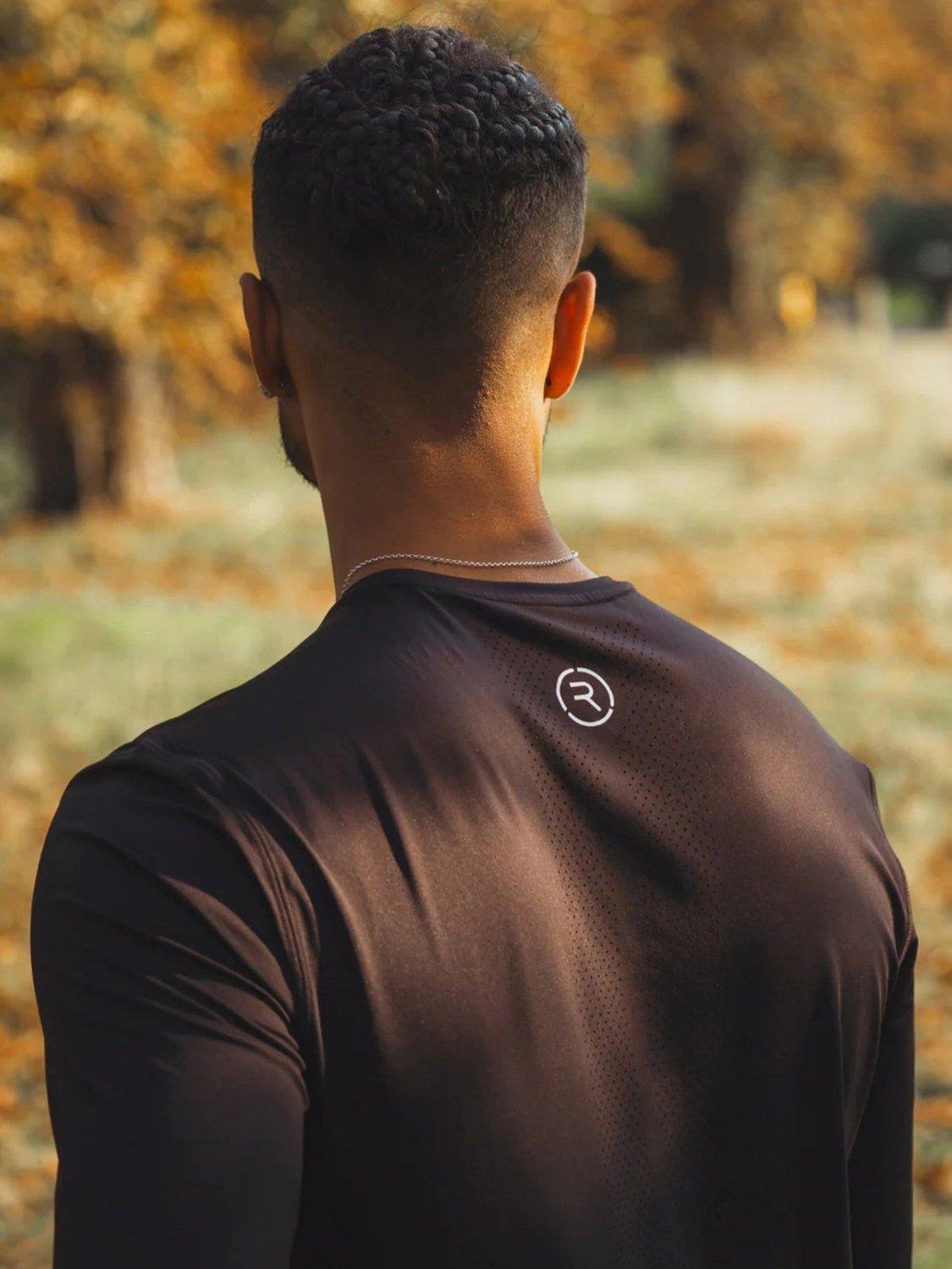 Product image 6 of 6, which shows REFLO Jurua Long Sleeve Performance Top, Black, XS