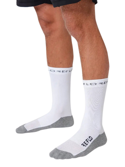REFLO Lanao Crew Socks - view 2, White/Grey