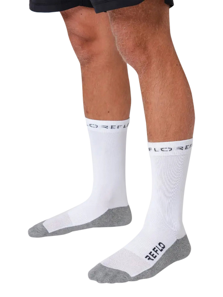 REFLO Lanao Crew Socks - view 2, White/Grey