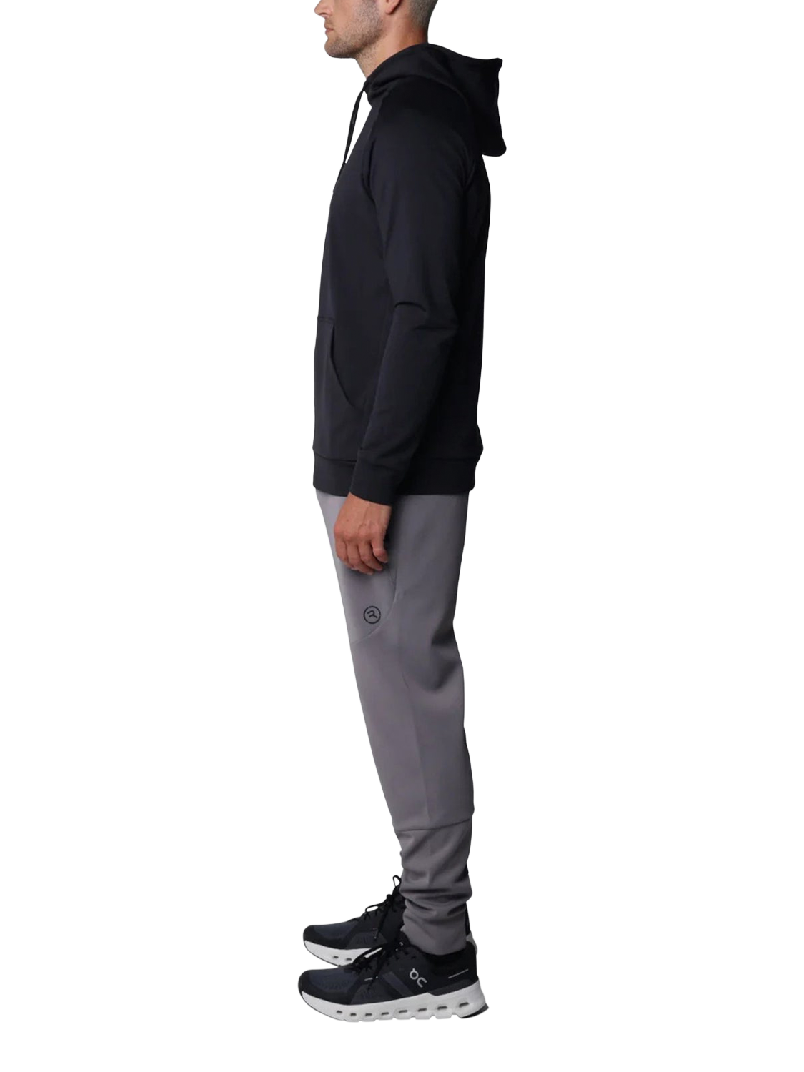 Product image 3 of 6, which shows REFLO Men's Aldan Cuffed Joggers, Warm Grey, XXXL