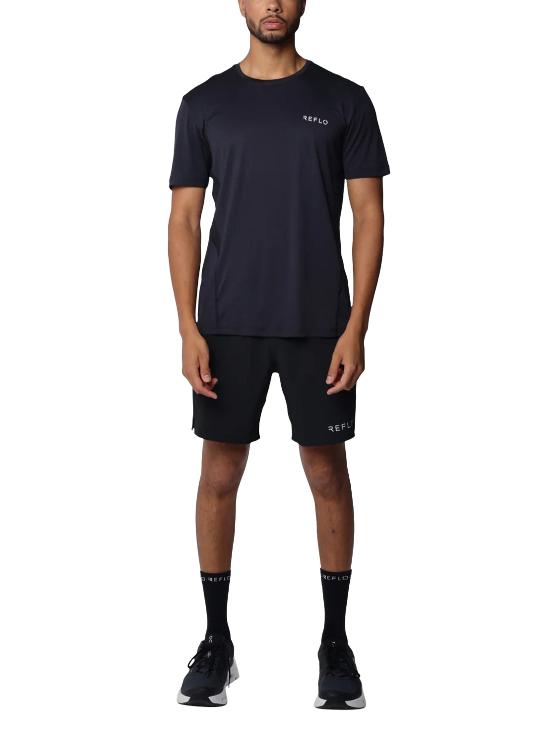 Product image 1 of 6, which shows REFLO Turkana Performance Shorts, Black, L