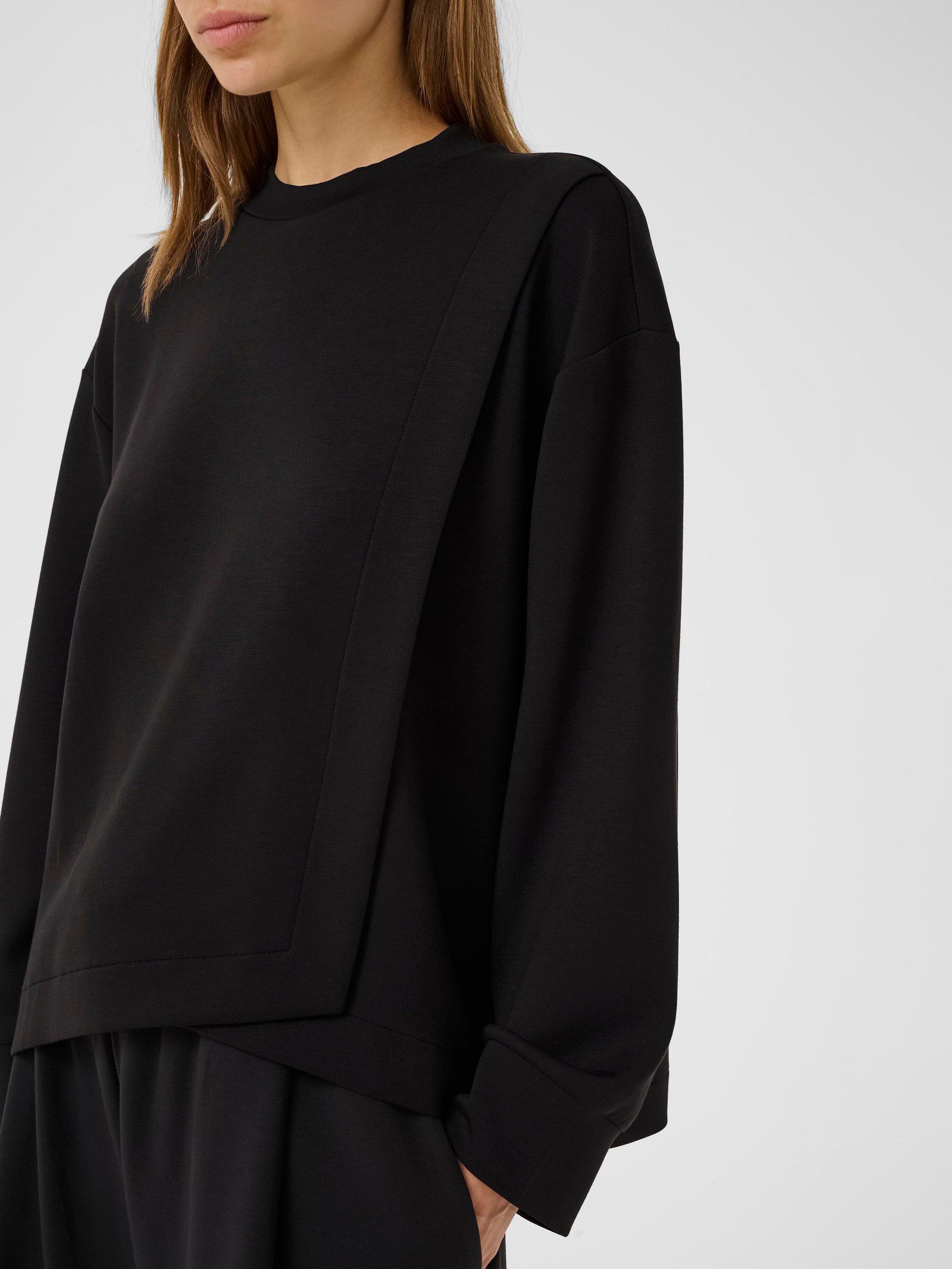 Product image 4 of 6, which shows InWear Gida Vincent Wrap Jumper, Black, XS