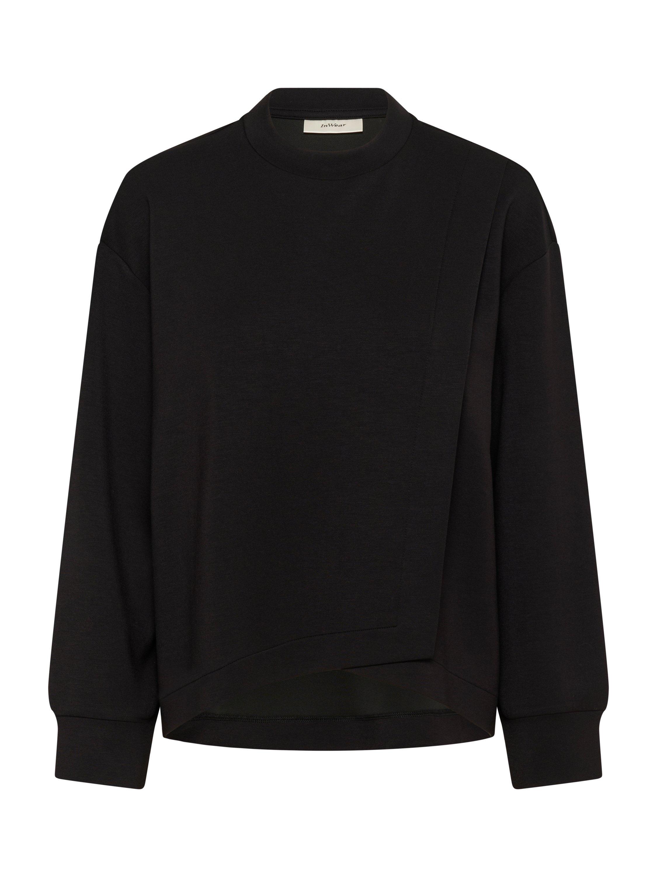 Product image 5 of 6, which shows InWear Gida Vincent Wrap Jumper, Black, XS