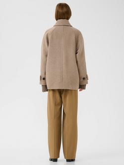 InWear Thora Minona Wool Blend Coat - view 2, Sandy Grey Melange