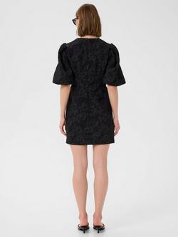 InWear Brii Textured Mini Dress, Black - view 2, Black