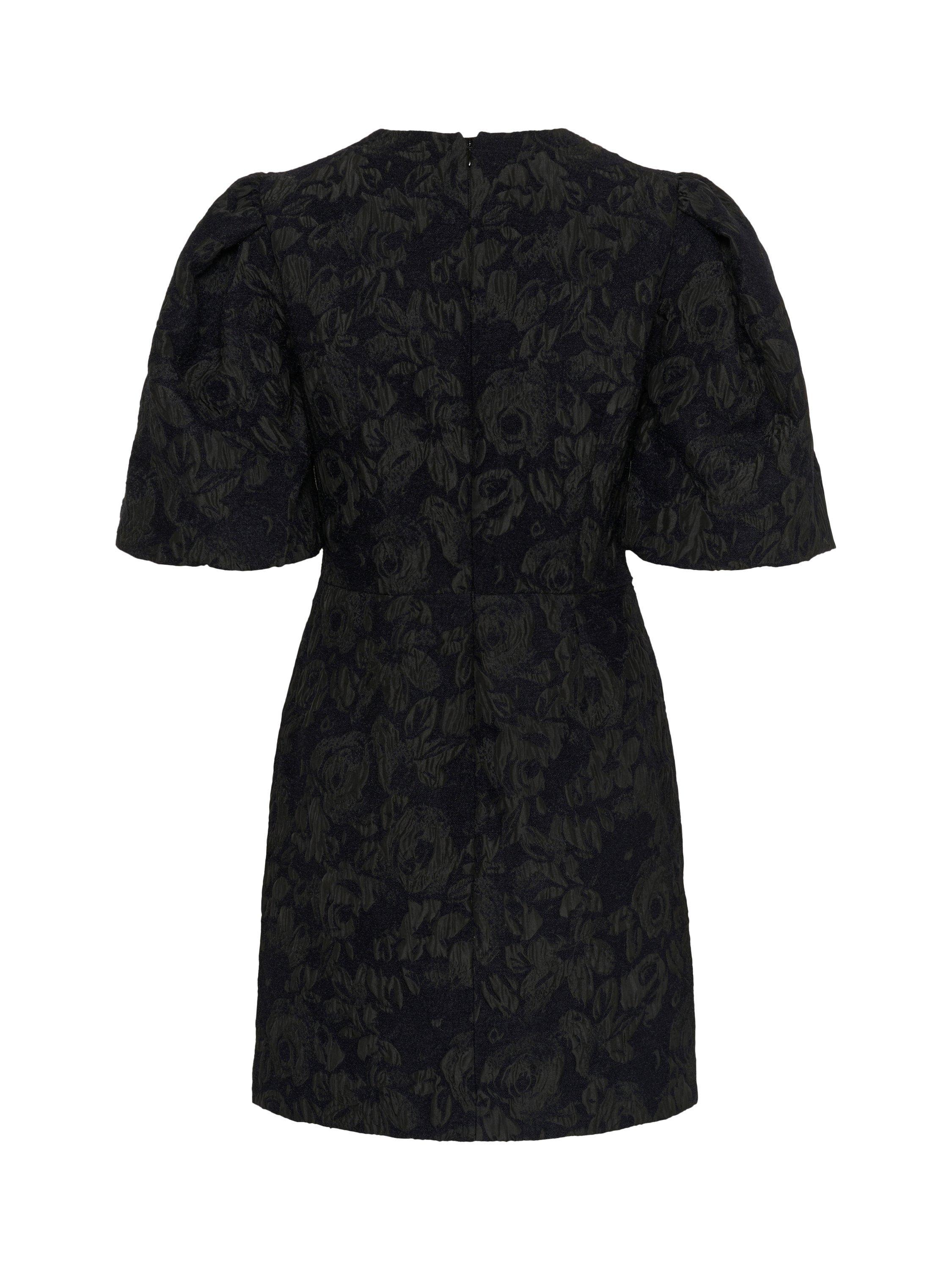Product image 6 of 6, which shows InWear Brii Textured Mini Dress, Black, 10